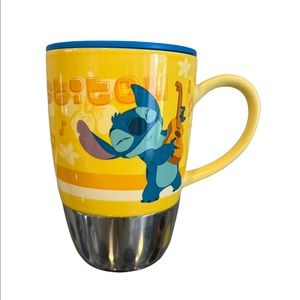 Disney Stitch travel mug with lid